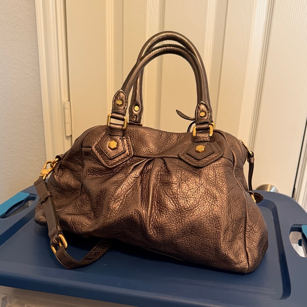 Marc by Marc Jacobs Standard Supply Workwear Leather Satchel Crossbody - Picture 5 of 10